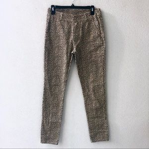 Soft Surroundings • Cheetah print skinny jeans